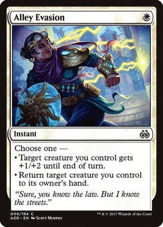 Alley Evasion [Aether Revolt] | Exor Games Bridgewater