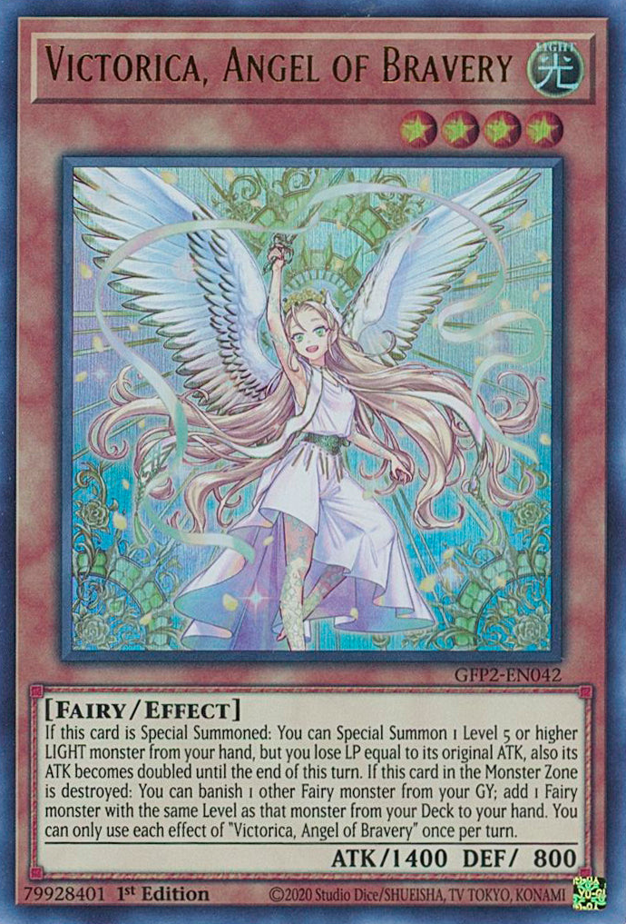 Victorica, Angel of Bravery [GFP2-EN042] Ultra Rare | Exor Games Bridgewater