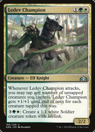 Ledev Champion [Guilds of Ravnica] | Exor Games Bridgewater