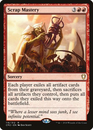 Scrap Mastery [Commander Anthology Volume II] | Exor Games Bridgewater