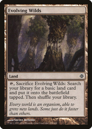 Evolving Wilds [Rise of the Eldrazi] | Exor Games Bridgewater