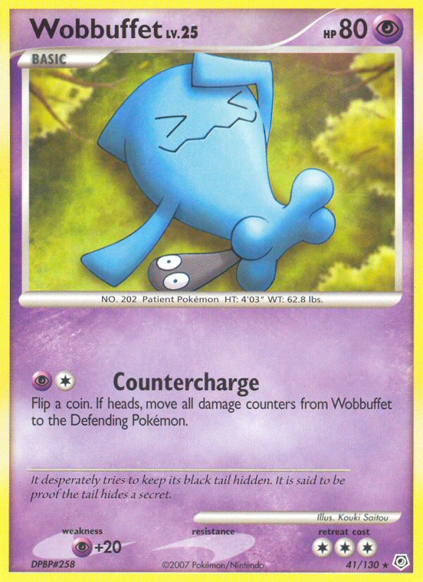 Wobbuffet (41/130) [Diamond & Pearl: Base Set] | Exor Games Bridgewater