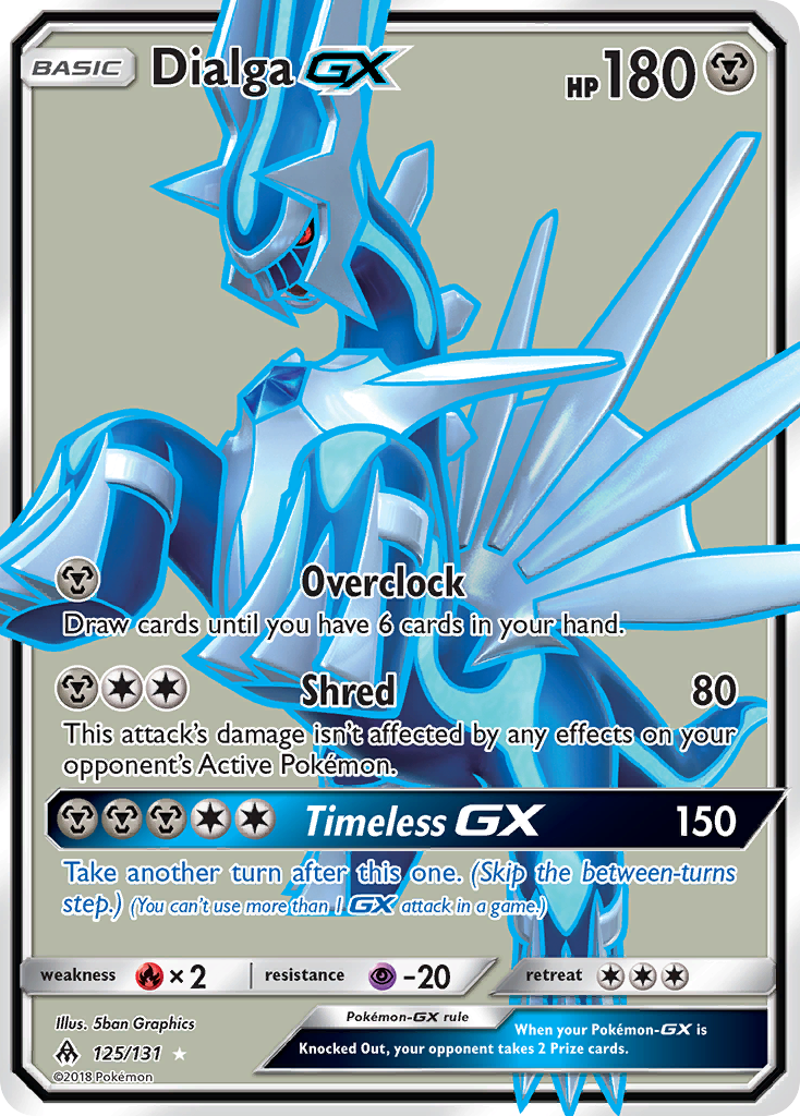 Dialga GX (125/131) [Sun & Moon: Forbidden Light] | Exor Games Bridgewater