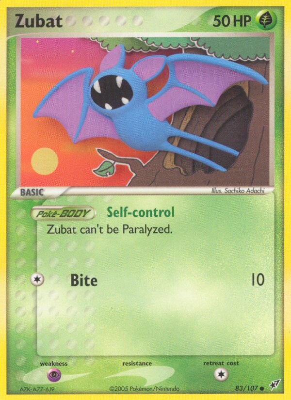 Zubat (83/107) [EX: Deoxys] | Exor Games Bridgewater