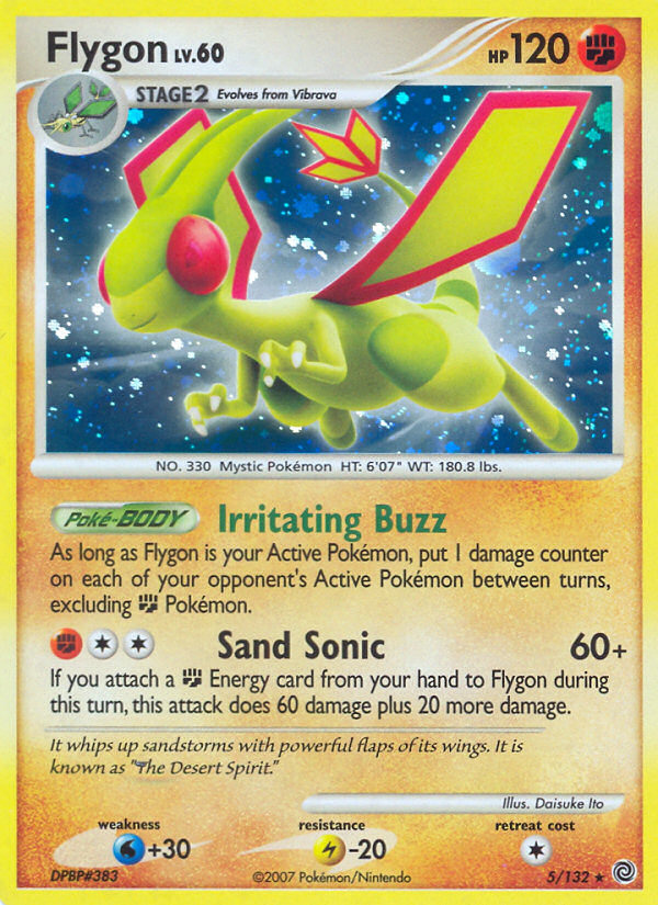 Flygon (5/132) [Diamond & Pearl: Secret Wonders] | Exor Games Bridgewater