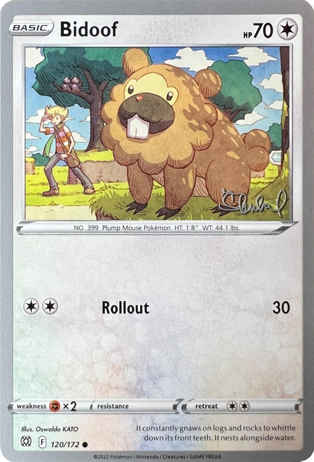 Bidoof (120/172) (ADP - Ondrej Skubal) [World Championships 2022] | Exor Games Bridgewater