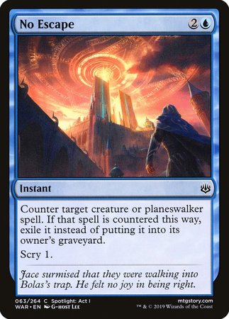 No Escape [War of the Spark] | Exor Games Bridgewater