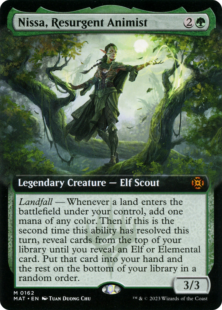 Nissa, Resurgent Animist (Extended Art) [March of the Machine: The Aftermath] | Exor Games Bridgewater