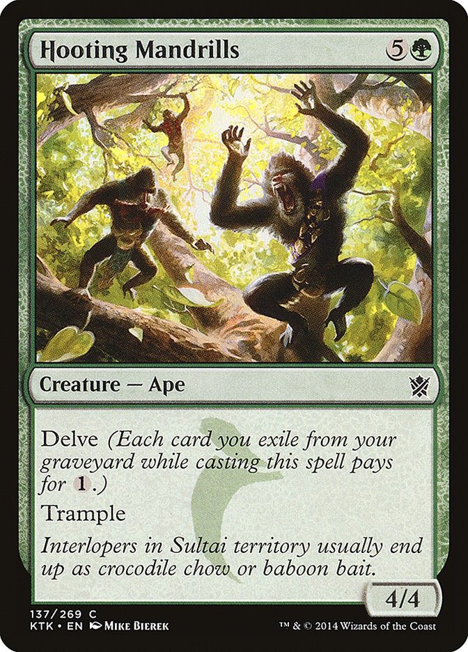 Hooting Mandrills [Khans of Tarkir] | Exor Games Bridgewater