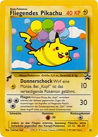 Pikachu (25) (Flying) [Pikachu World Collection Promos] | Exor Games Bridgewater