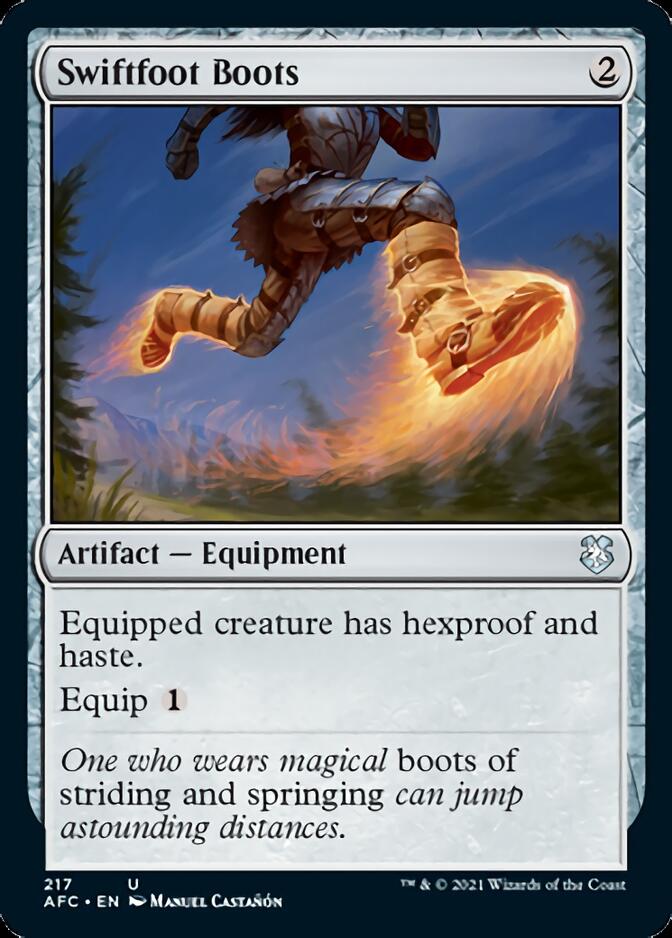 Swiftfoot Boots [Dungeons & Dragons: Adventures in the Forgotten Realms Commander] | Exor Games Bridgewater