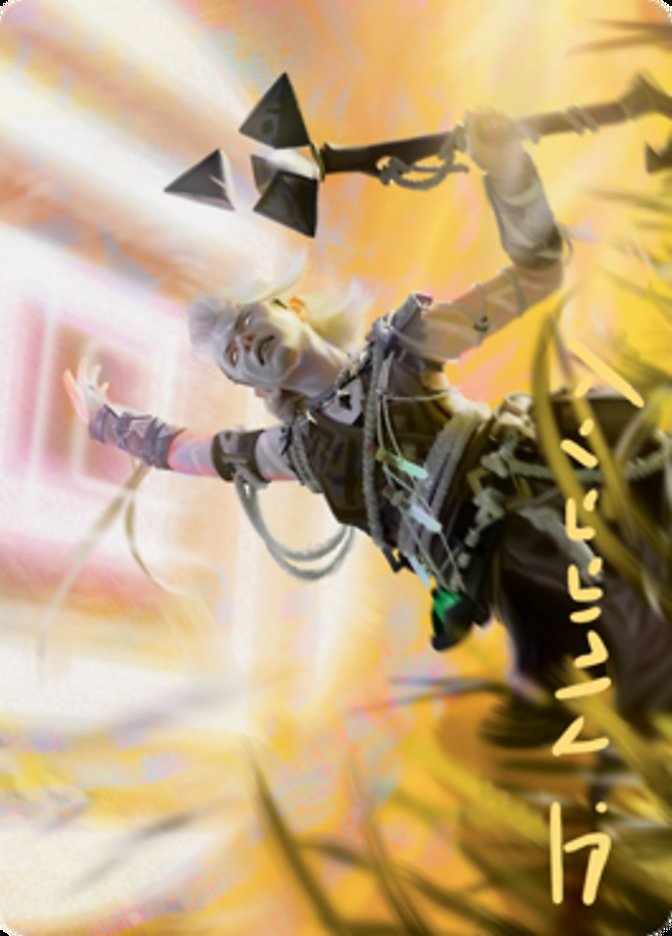 Kor Celebrant Art Card (Gold-Stamped Signature) [Zendikar Rising Art Series] | Exor Games Bridgewater