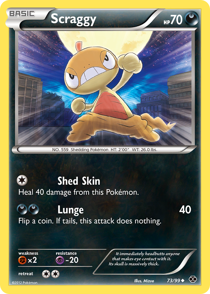 Scraggy (73/99) [Black & White: Next Destinies] | Exor Games Bridgewater