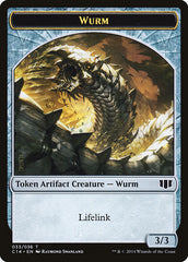 Wurm (033/036) // Goat Double-sided Token [Commander 2014 Tokens] | Exor Games Bridgewater