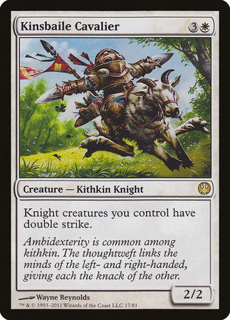 Kinsbaile Cavalier [Duel Decks: Knights vs. Dragons] | Exor Games Bridgewater