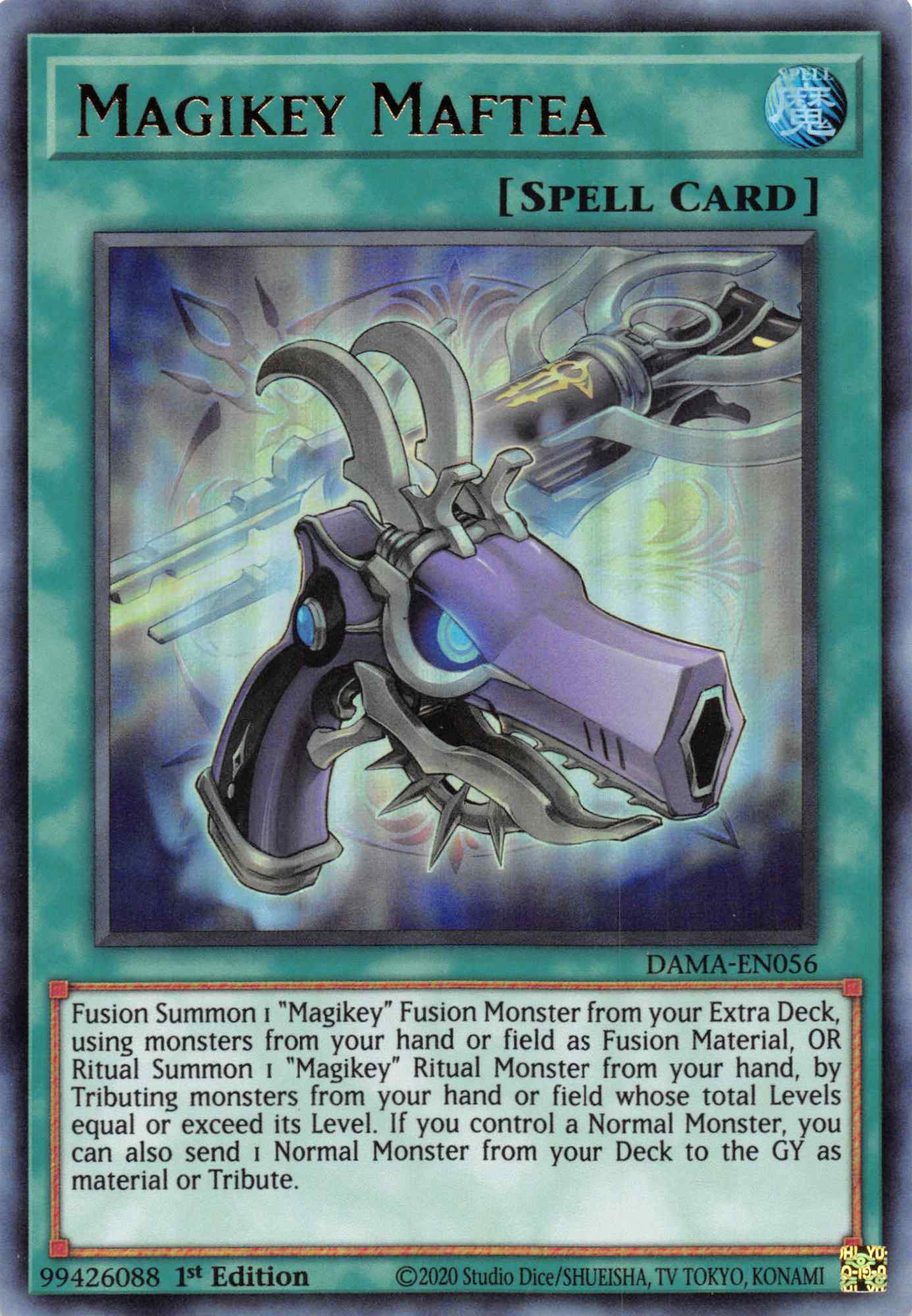 Magikey Maftea [DAMA-EN056] Ultra Rare | Exor Games Bridgewater