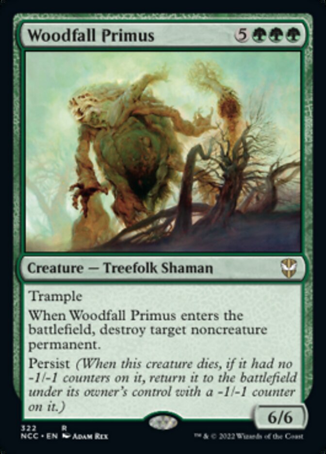 Woodfall Primus [Streets of New Capenna Commander] | Exor Games Bridgewater