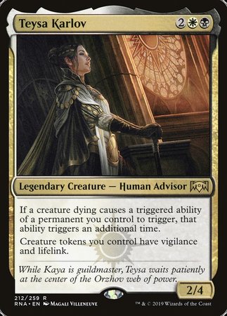 Teysa Karlov [Ravnica Allegiance] | Exor Games Bridgewater