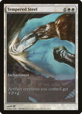 Tempered Steel [Scars of Mirrodin Promos] | Exor Games Bridgewater