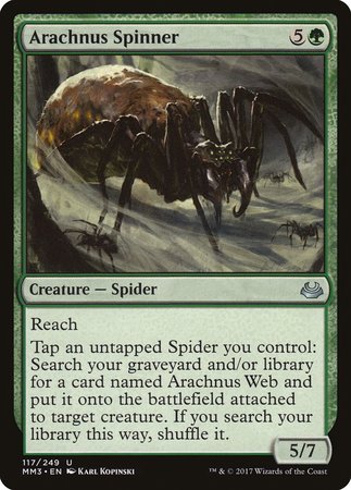 Arachnus Spinner [Modern Masters 2017] | Exor Games Bridgewater