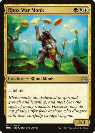 Rhox War Monk [Modern Masters 2017] | Exor Games Bridgewater