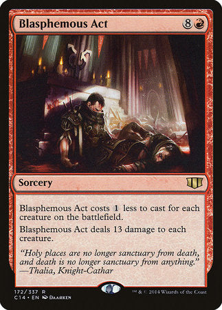 Blasphemous Act [Commander 2014] | Exor Games Bridgewater