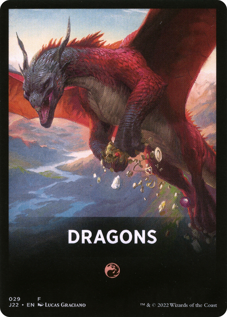 Dragons Theme Card [Jumpstart 2022 Front Cards] | Exor Games Bridgewater