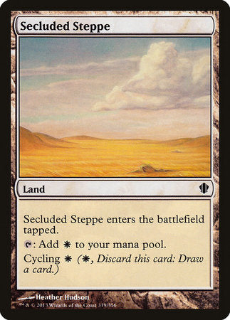 Secluded Steppe [Commander 2013] | Exor Games Bridgewater