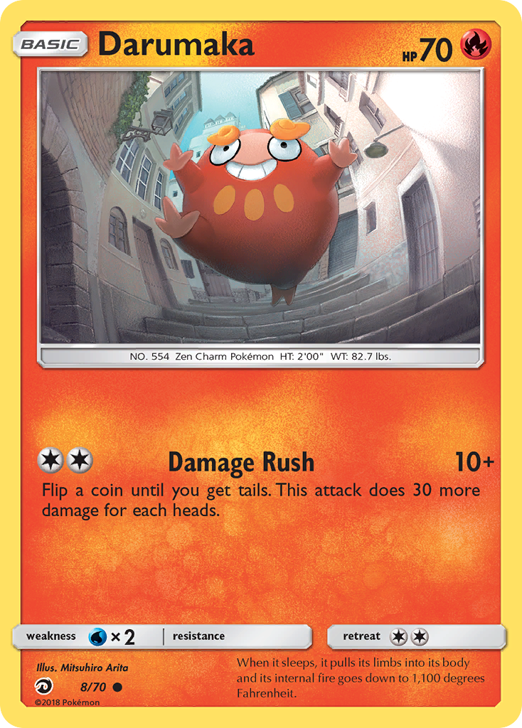 Darumaka (8/70) [Sun & Moon: Dragon Majesty] | Exor Games Bridgewater