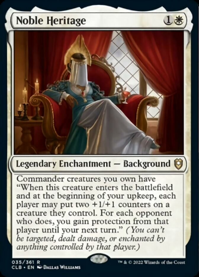 Noble Heritage [Commander Legends: Battle for Baldur's Gate] | Exor Games Bridgewater