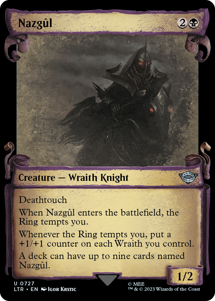 Nazgul (0727) [The Lord of the Rings: Tales of Middle-Earth Showcase Scrolls] | Exor Games Bridgewater