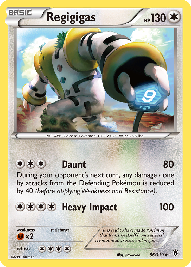 Regigigas (86/119) [XY: Phantom Forces] | Exor Games Bridgewater