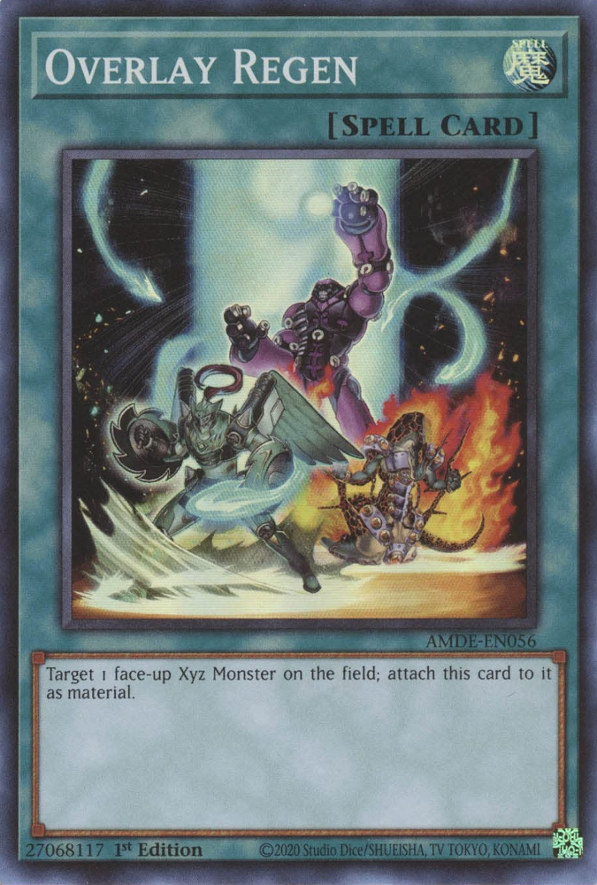 Overlay Regen [AMDE-EN056] Super Rare | Exor Games Bridgewater