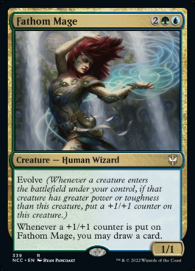 Fathom Mage [Streets of New Capenna Commander] | Exor Games Bridgewater