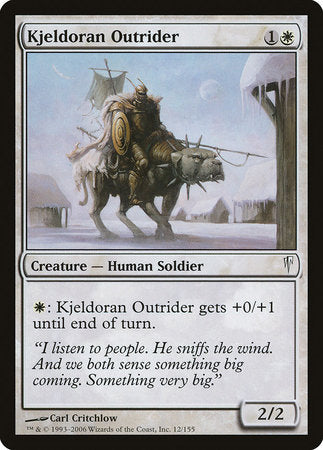 Kjeldoran Outrider [Coldsnap] | Exor Games Bridgewater