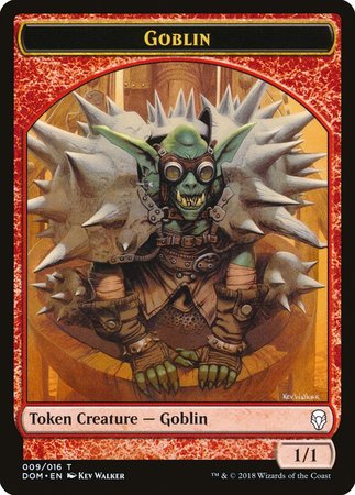 Goblin Token [Dominaria Tokens] | Exor Games Bridgewater