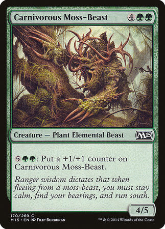 Carnivorous Moss-Beast [Magic 2015] | Exor Games Bridgewater