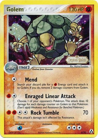 Golem (6/92) (Stamped) [EX: Legend Maker] | Exor Games Bridgewater