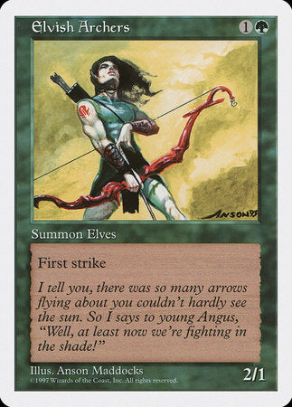 Elvish Archers [Fifth Edition] | Exor Games Bridgewater