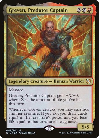 Greven, Predator Captain [Commander 2019] | Exor Games Bridgewater