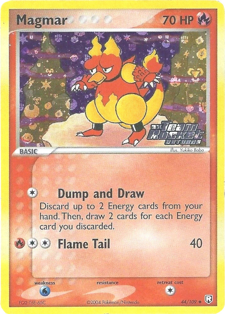 Magmar (44/109) (Stamped) [EX: Team Rocket Returns] | Exor Games Bridgewater