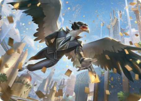 Skyboon Evangelist Art Card [Streets of New Capenna Art Series] | Exor Games Bridgewater