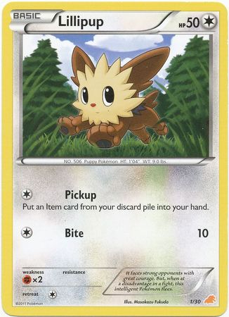 Lillipup (1/30) [Black & White: Trainer Kit - Excadrill] | Exor Games Bridgewater