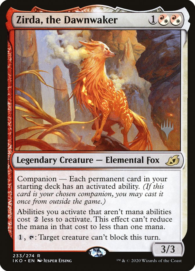 Zirda, the Dawnwaker (Promo Pack) [Ikoria: Lair of Behemoths Promos] | Exor Games Bridgewater