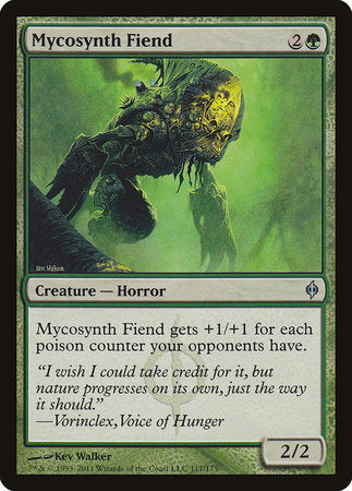 Mycosynth Fiend [New Phyrexia] | Exor Games Bridgewater