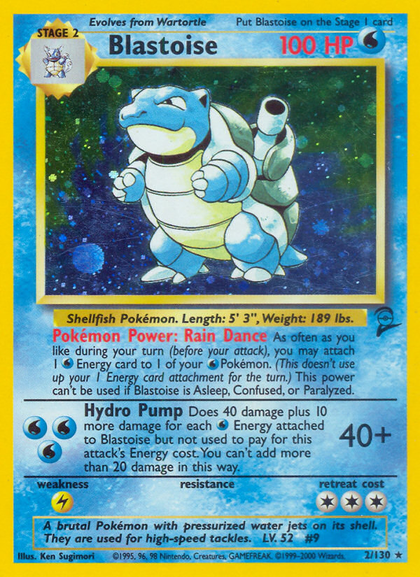 Blastoise (2/130) [Base Set 2] | Exor Games Bridgewater