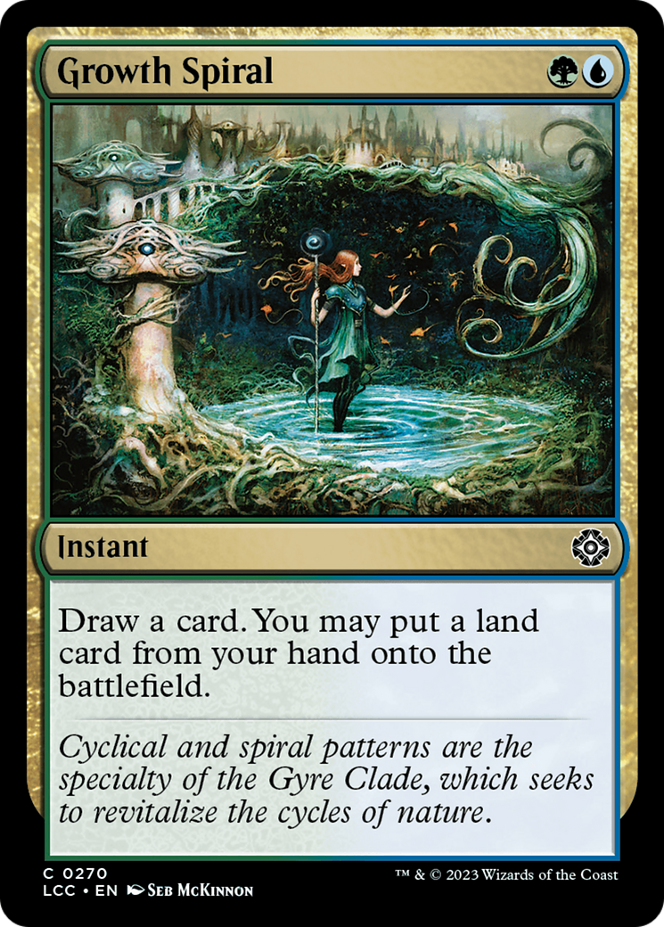 Growth Spiral [The Lost Caverns of Ixalan Commander] | Exor Games Bridgewater