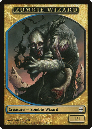 Zombie Wizard Token [Alara Reborn Tokens] | Exor Games Bridgewater