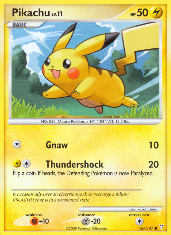 Pikachu (120/147) [Platinum: Supreme Victors] | Exor Games Bridgewater