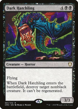 Dark Hatchling [Commander Anthology Volume II] | Exor Games Bridgewater